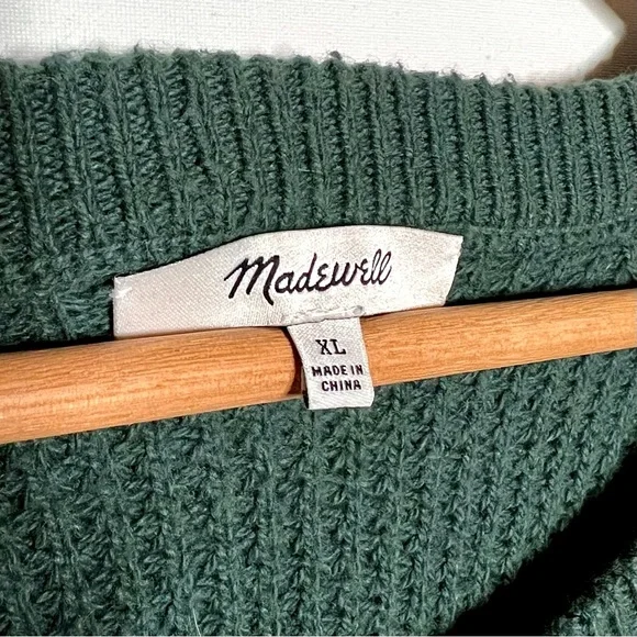 Madewell Pullover Green Sweater - Picture 2 of 4
